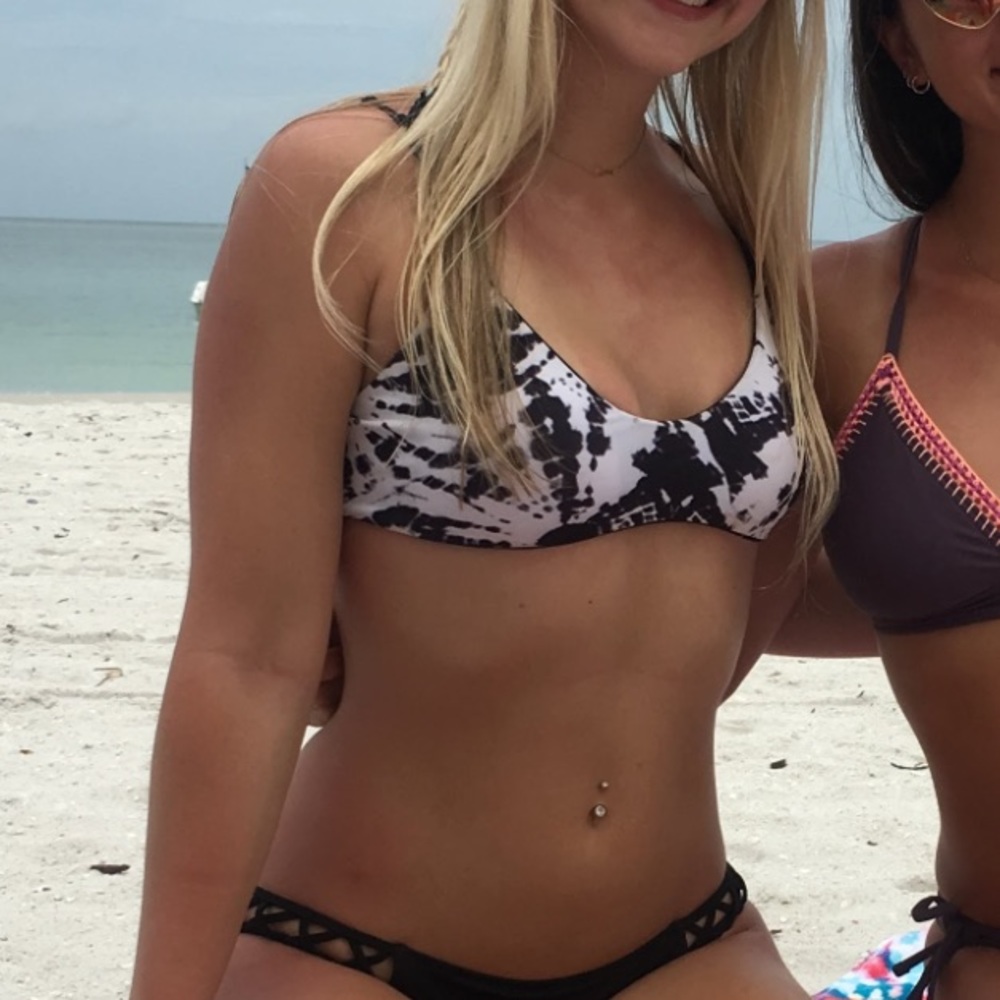 Tie Dye Bikini Top